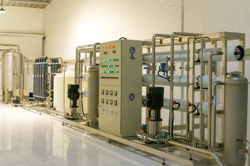 Instalasi Water Treatment Membran Hibrida PT Tritunggal Tirta Segara Mas
