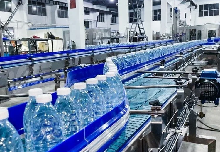 Jalur Konveyor Produksi Botol AMDK